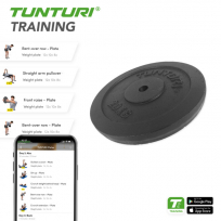 Диск черный Tunturi 20 кг